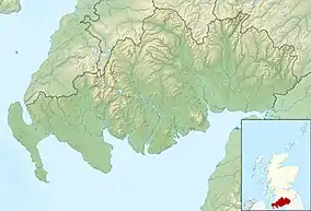 Castle Loch is located in Dumfries and Galloway