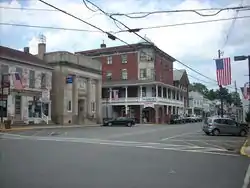 Duncannon, downtown view showing the Doyle.