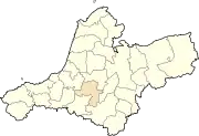 Location of Aïn Témouchent, Algeria within Aïn Témouchent Province
