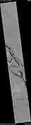 Wide view of streamlined shapes in Amenthes quadrangle, as seen by HiRISE under HiWish program