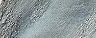 Close, color view of flow, as seen by HiRISE under HIWish program