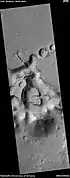 Chaos along Shalbatana Vallis as seen by HiRISE under HiWish program