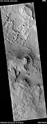 Wide view of layers,  as seen by HiRISE under HiWish program