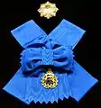 First-class badge, sash and star