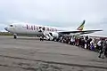 Pilgrims leaving for Mecca