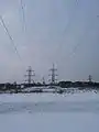 Power lines and forest in Tondiraba