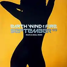 A black silhouette of a woman's body on an orange background