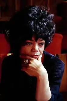 Photo of Eartha Kitt as Catwoman from the television series Batman.