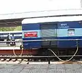 Howrah-bound East Coast Express during its scheduled halt at Kazipet Junction