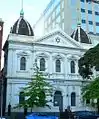 East Melbourne Synagogue. East Melbourne; completed 1877