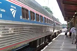 Amfleet I passenger cars in 2007