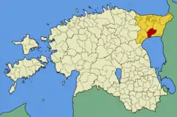 Iisaku Parish within Ida-Viru County.