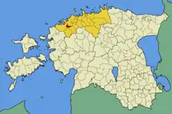 Vasalemma Parish within Harju County.