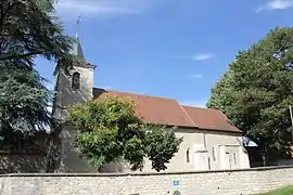 The church of Saint-Martin, in La Marche