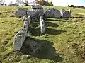 The Neolithic passage grave Girommen at Ekornavallen, Hornborga parish, Falbygden