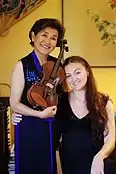 Elena Fomicheva with Ayke Agus on 02/10/2010