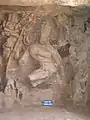 A damaged 6th-century Nataraja, Elephanta Caves