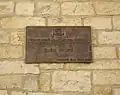Eliška Junková plaque