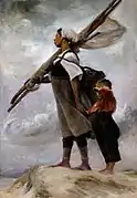 Fisher Girl of Picardy, a notable painting illustrative of her style. At the Smithsonian American Art Museum.