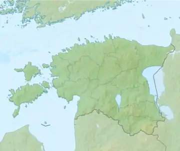 Tallinn is located in Estonia