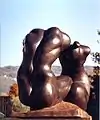 "Eternal Love", a perfect example of how Carbonell attains in his figures, qualities of illusion having abstract imagery and aesthetic, that possess a narrative essence while providing pure figurative execution.
