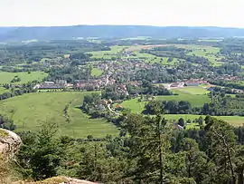 General view from Pierre d'Appel