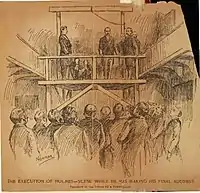 Execution of H. H. Holmes (Moyamensing Prison 1896)