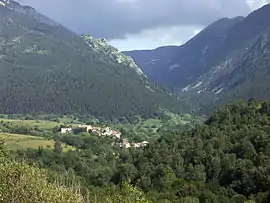 The village and the valley of Eyne