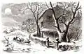 Darley illustration from an 1862 print of A Visit From St. Nicholas by Clement Clarke Moore