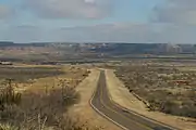 Farm to Market Road 669, Garza County.