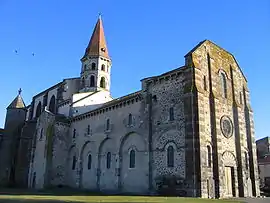 The church in Ennezat
