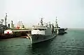 Var and Clemenceau on 24 August 1990 during Operation Desert Shield.