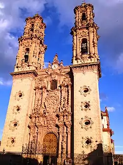 Church of Santa Prisca de Taxco (Taxco, Mexico), 1751–1758, by Diego Durán and Cayetano Sigüenza