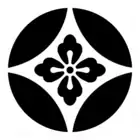 Hana wachigai, the device of the Izumo Genji clans (Oki, Enya, Takaoka)