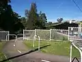Beginning of the cycleway at Fassifern railway station