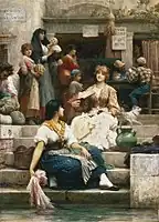 Italian scene (c. 1900), Venice