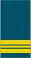 An RAF squadron leader's sleeve mess insignia