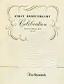 First Anniversary Saint Patrick's Day celebration (1950)