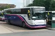 First Berkshire & The Thames Valley Volvo B7R bodied Plaxton Profile in Bracknell, Berkshire in June 2010