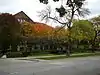Fisk Hall in autumn