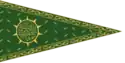 flag under Hyder Ali and Tipu Sultan (1761-1799)