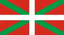 Flag of the Basque Country (the Ikurrina) (1978)