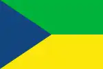 Flag of the Movement for the Salvation of Azawad, a militant organization and political movement active in  the Gao and Kidal regions.
