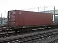 Florens container at Jyväskylä railway station