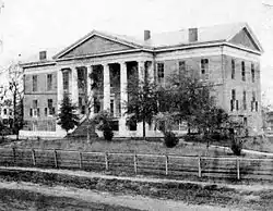 Image 7The brick Capitol as built in 1845. (from History of Florida)