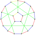 The chromatic index of the flower snark J5 is&nbsp;4.
