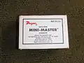 Flow meter in box as supplied with Ray