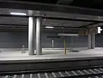 Platform track 2 and sign