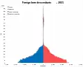 Foreign born descendants