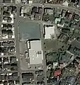 Former Hiroomote Elementary School building site in Tsurubemachi (.mw-parser-output .geo-default,.mw-parser-output .geo-dms,.mw-parser-output .geo-dec{display:inline}.mw-parser-output .geo-nondefault,.mw-parser-output .geo-multi-punct{display:none}.mw-parser-output .longitude,.mw-parser-output .latitude{white-space:nowrap}39°43′27.8″N 140°09′7.6″E﻿ / ﻿39.724389°N 140.152111°E﻿ / 39.724389; 140.152111)